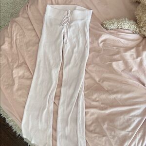 pink hollister Ribbed Lounge Pants